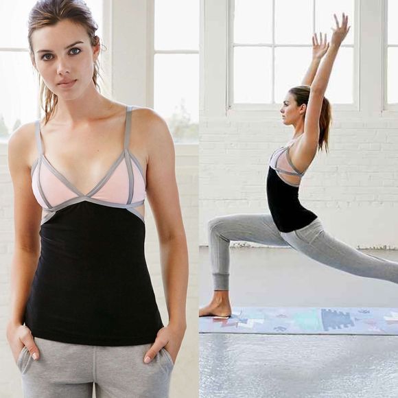 Blue Life Tops - Blue Life Fit Cage-Back Athletic Luscious Cami